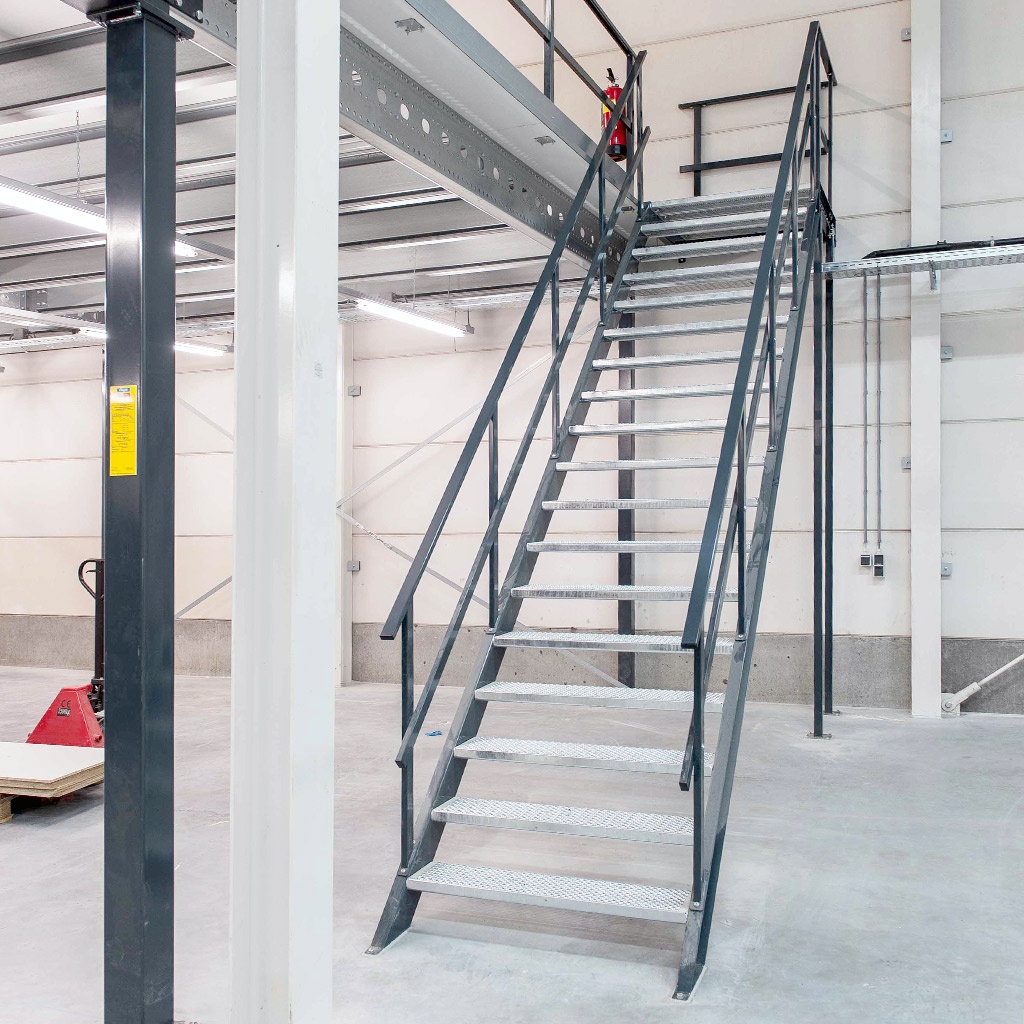 Standaard Steektrap, Industriële Trap 2800x800 mm (hxb)