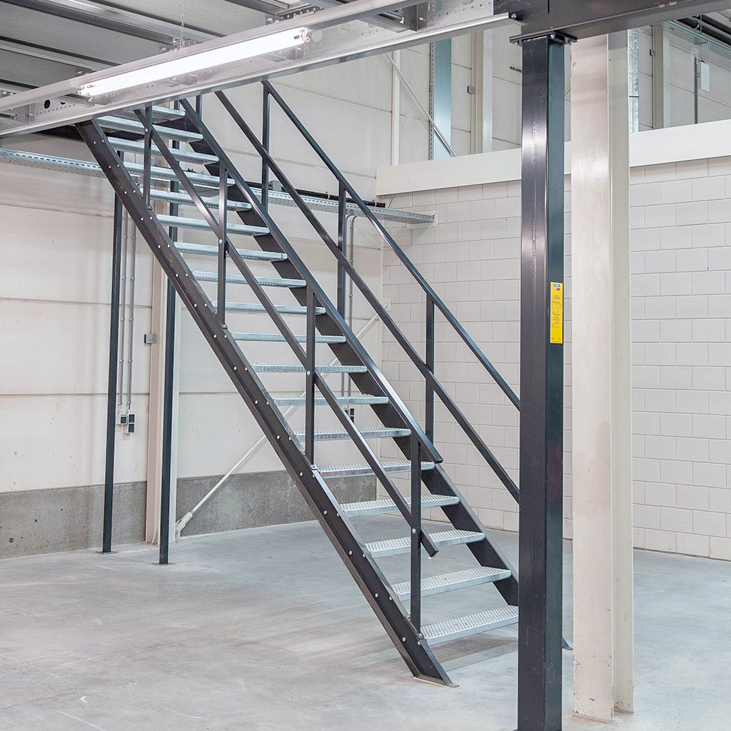 Standaard Steektrap, Industriële Trap 2800x800 mm (hxb)