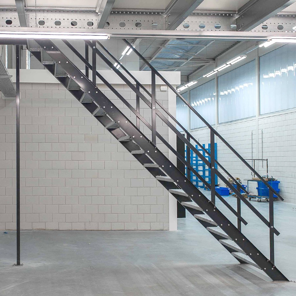 Standaard Steektrap, Industriële Trap 2800x800 mm (hxb)