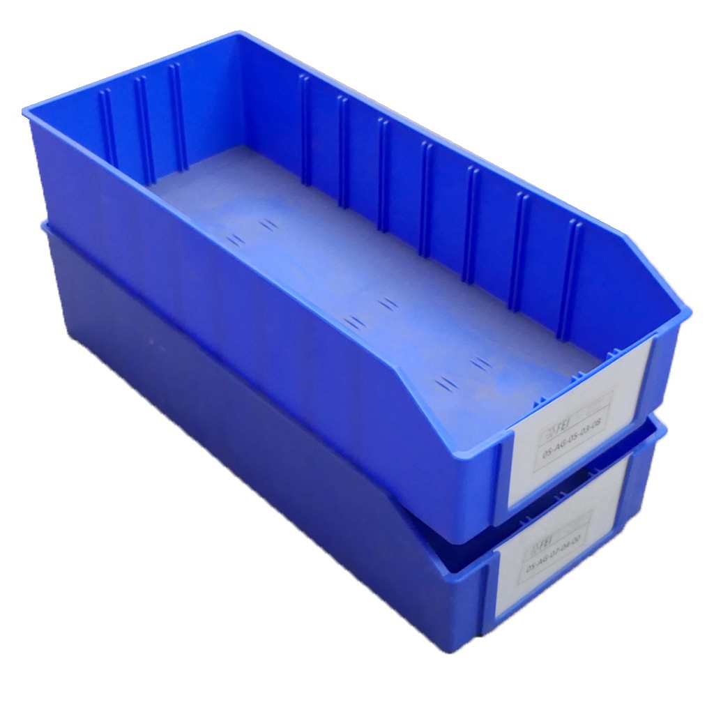 Voordeelpartij 14 stuks Bito PK 351 stellingbakken 500x225x115mm (lxbxh) blauw
