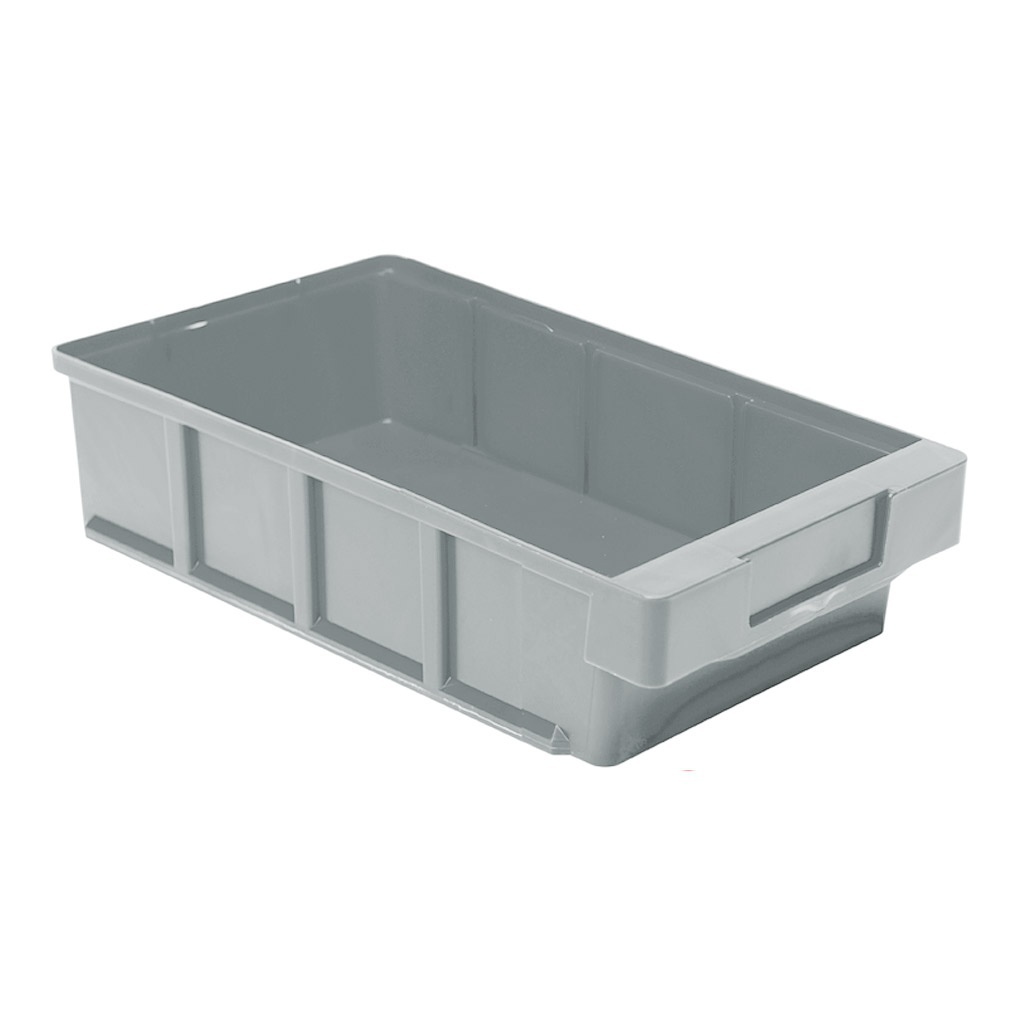 Voordeelpartij 32 magazijnbaken VKB 300x186x83 mm (lxbxh) grijs