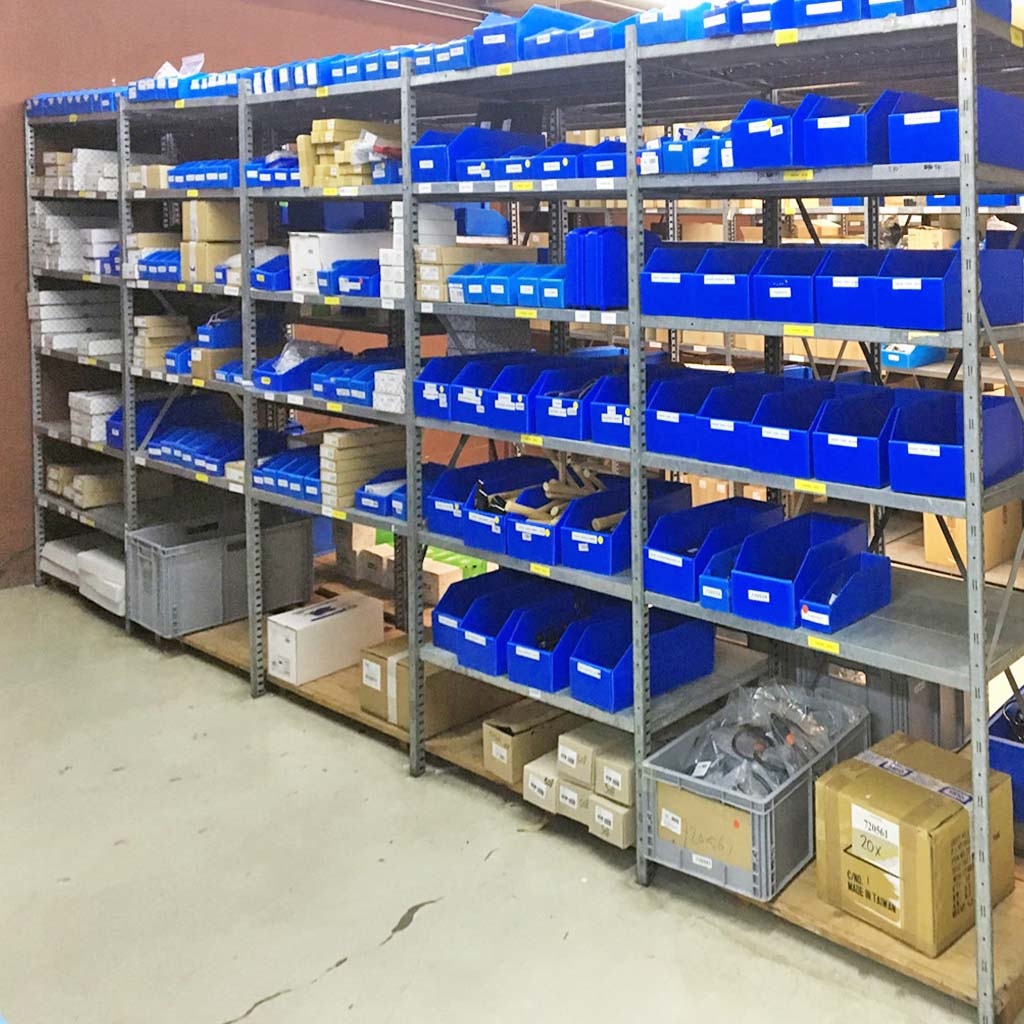 Voordeelpartij gebruikte MD legbordstelling 2000x1000x600mm (hxbxd)