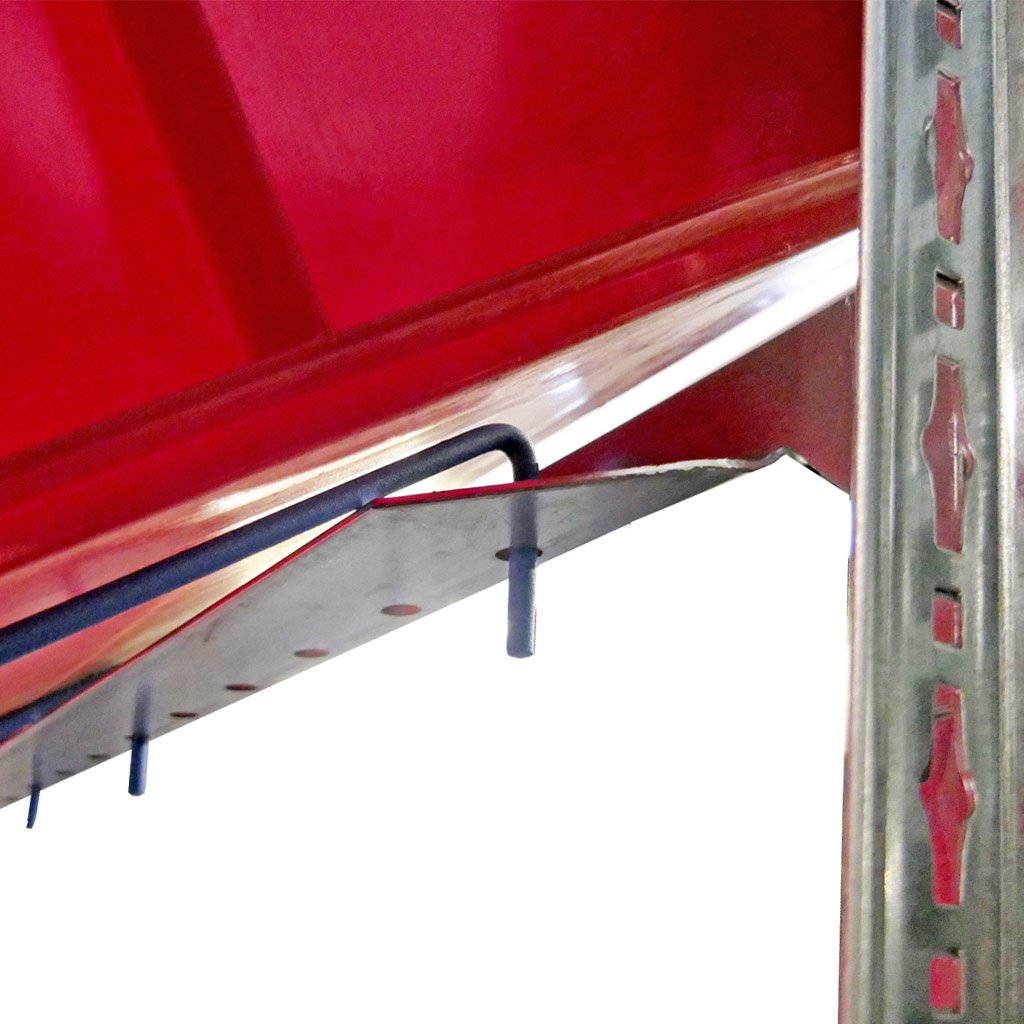 Voordeelrij bakkenstelling HD met 3 niveaus bakken en 1 niveau legbord 2500x5200x400mm (hxbxd) 4 secties