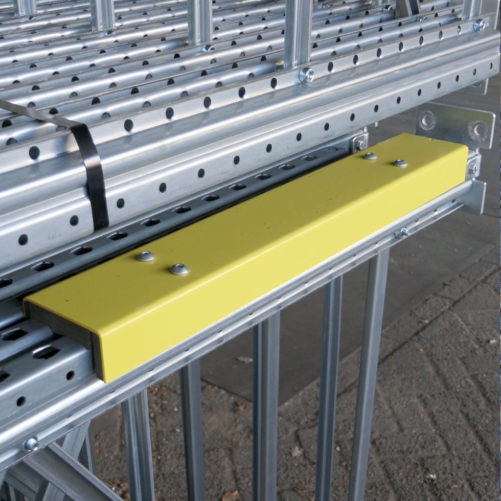 Voordeelrij gebruikte AR M1 T2 palletstelling 5000x11120x1100, 3 secties 4 niveaus
