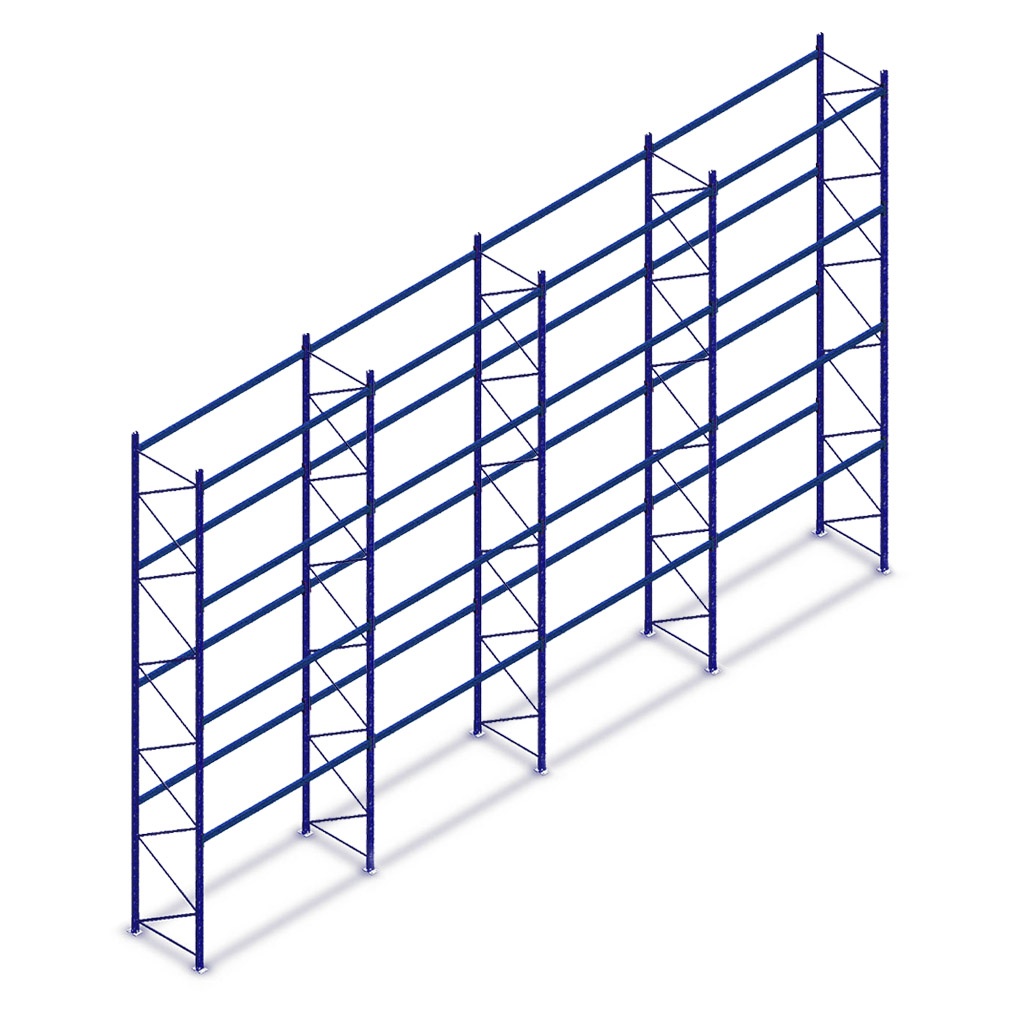 Voordeelrij gebruikte Hovuma palletstelling 6495x11150x870 beginsectie