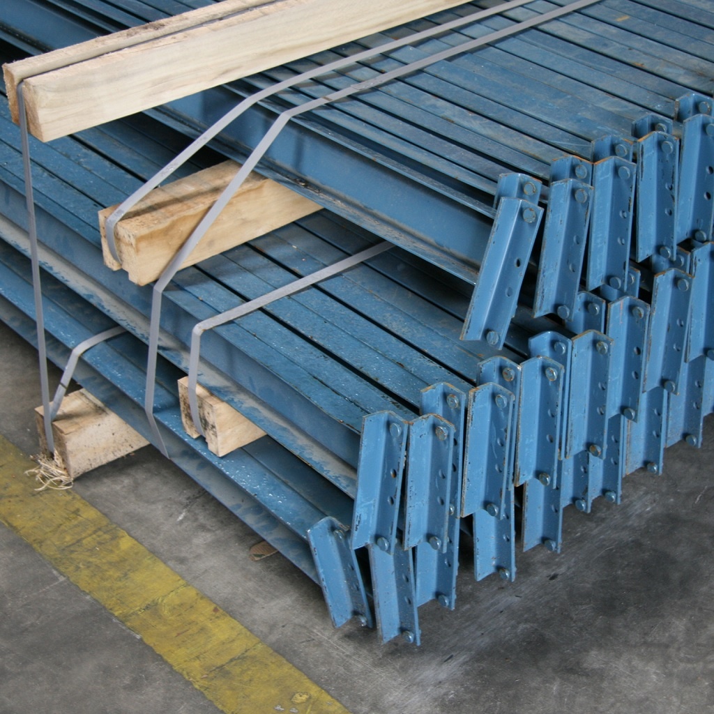 Voordeelrij gebruikte Hovuma palletstelling 7130x8440x1070mm (hxbxd) 3 secties 6 niveaus