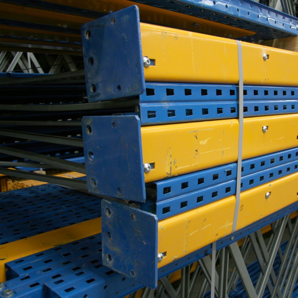 Voordeelrij gebruikte JH Esmena palletstelling 4100x14625x2400 - 5 secties 3 niveaus