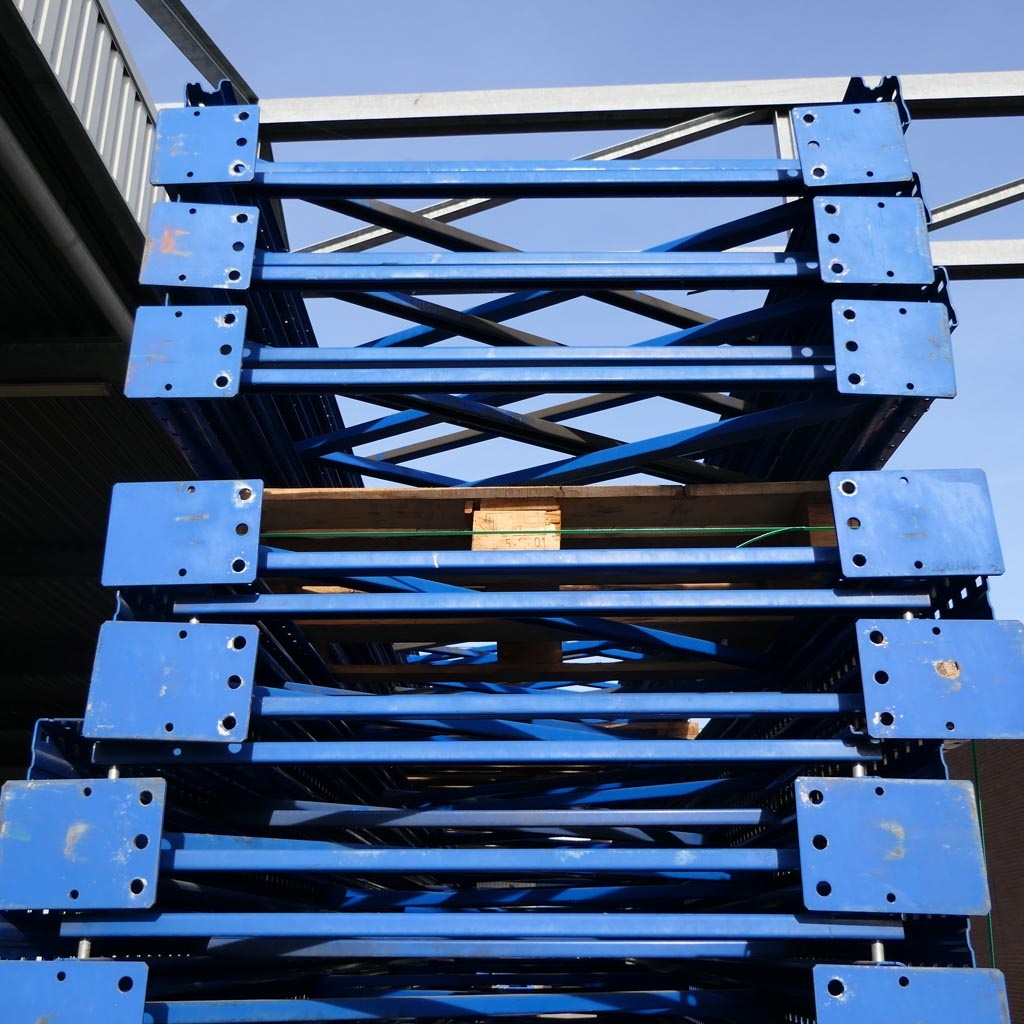 Voordeelrij gebruikte JH Esmena palletstelling 6250x11604x1100 4 secties 5 niveaus
