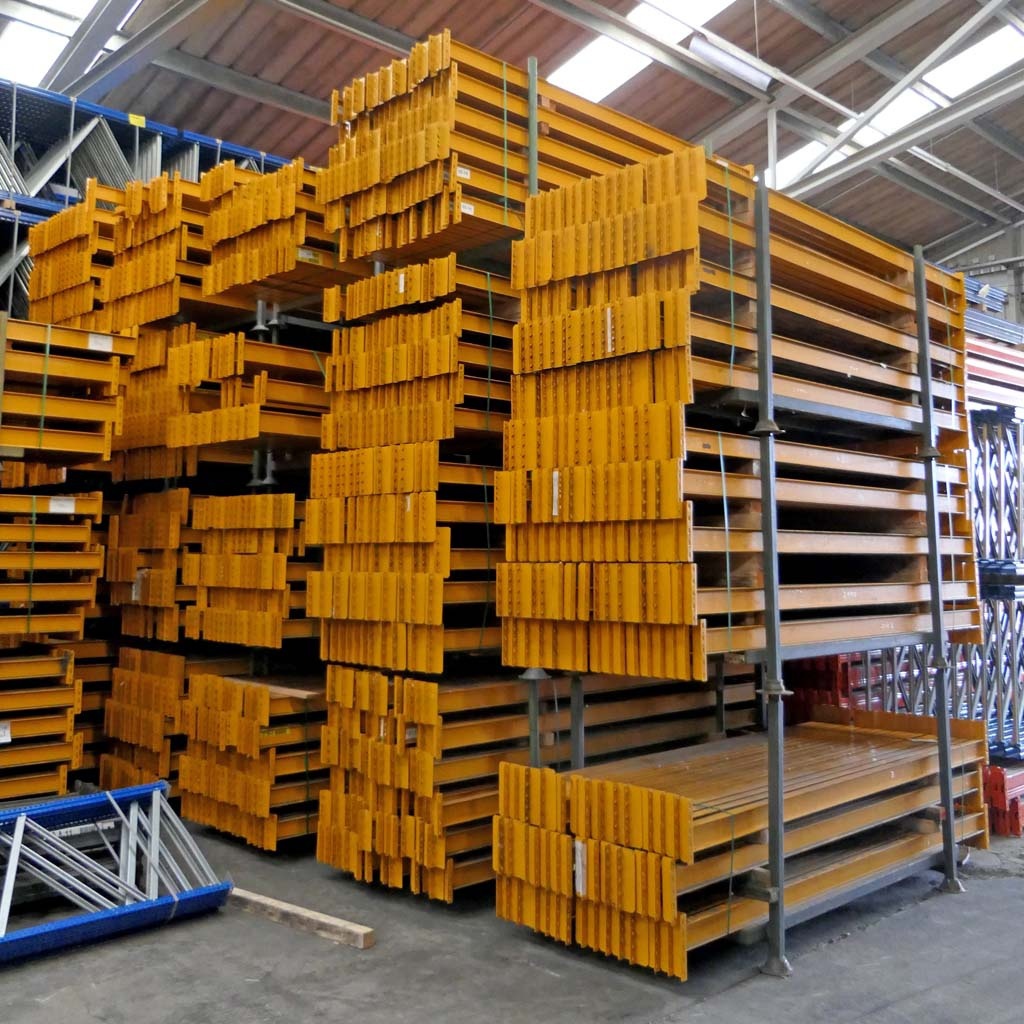 Voordeelrij gebruikte JH Esmena palletstelling 6250x11604x1100 4 secties 5 niveaus