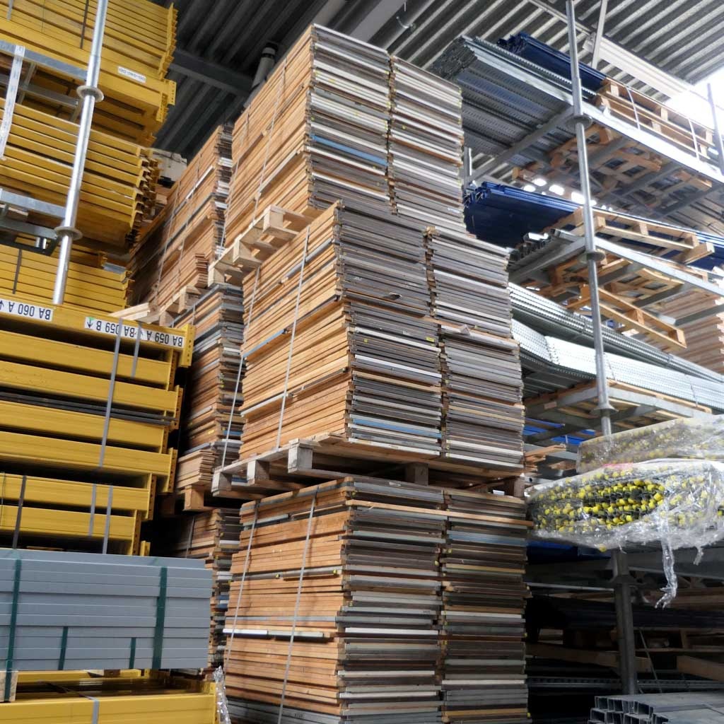 Voordeelrij gebruikte legbordstelling Lundia 2885x5180x500mm (hxbxd) 5 secties 10 niveaus