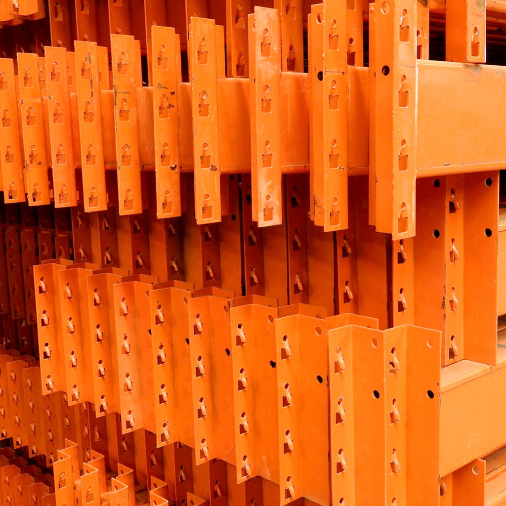 Voordeelrij gebruikte Ramada palletstelling 4500x11260x1000 mm (hxbxd) - 3 secties 3 niveaus