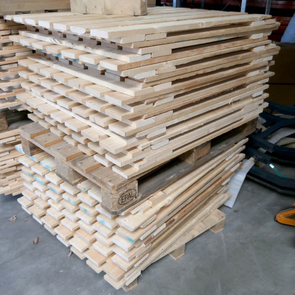 Voordeelrij gebruikte Ramada palletstelling 4500x11260x1000 mm (hxbxd) - 3 secties 3 niveaus incl. vlonders