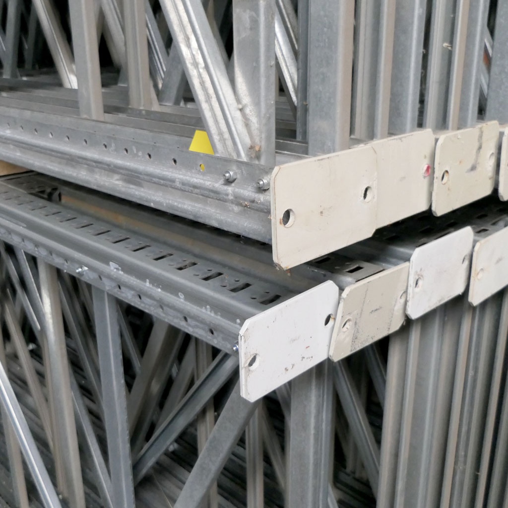 Voordeelrij gebruikte Vogelsang palletstelling 6000x11080x1100 mm (hxbxd) - 3 secties 4 niveaus