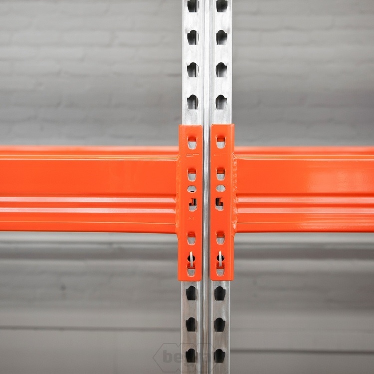 Voordeelrij palletstelling AR T2 L2, 6000x11200x1100 mm (hxbxd) 1653/3600 3 secties 4 niveaus