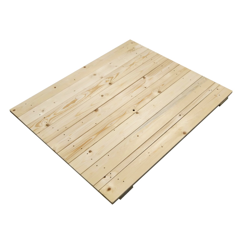 Vurenhouten Vlonder Gesloten 890x1092x20
